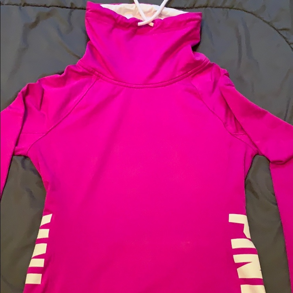 Neon pink vsp athletic hoodie